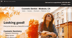 Desktop Screenshot of modestodentalcare.com